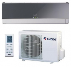 Инверторный кондиционер Gree Cozy Mirror Inverter GWH12MB-K3DNC8K (черный)